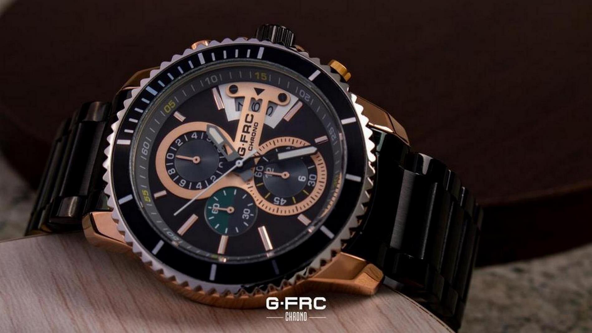 Reloj G-force Original H3843g Cronografo + Estuche